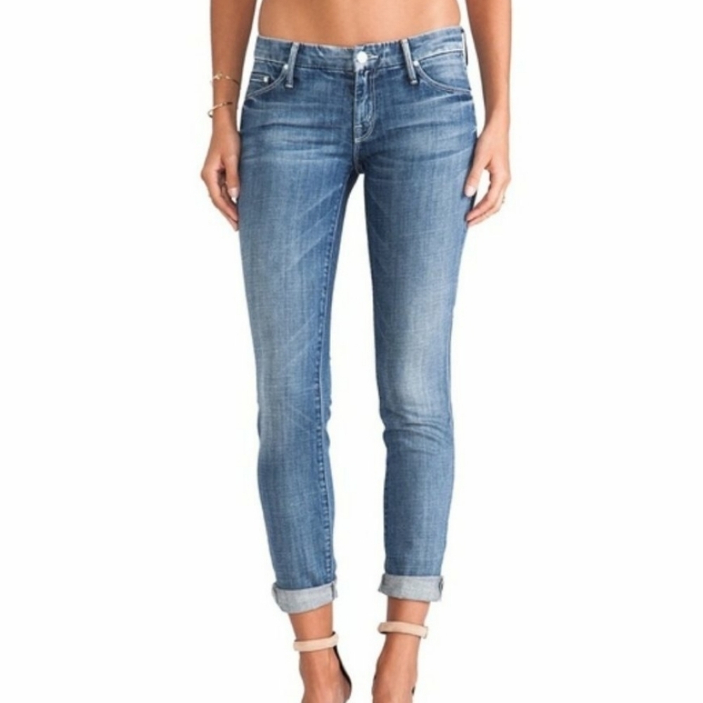 Mother The Looker, Hooked Wash Skinny Jean Size 25‎